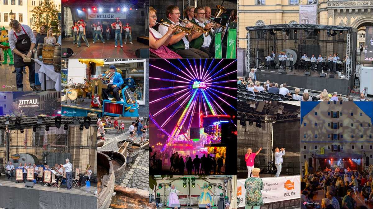 Zeigt Bilder vom Stadtfest