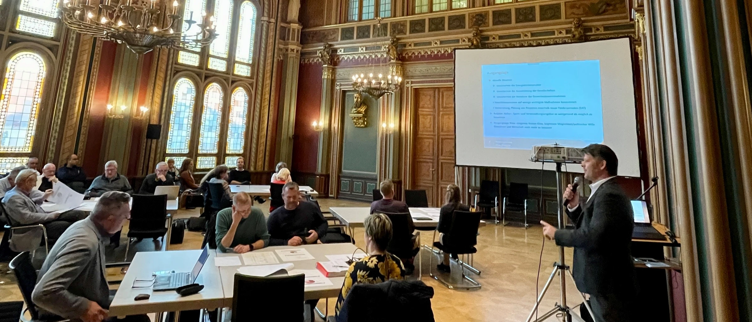 Einwohnerversammlung in Zittau 2022 - Foto: Stadtverwaltung Zittau