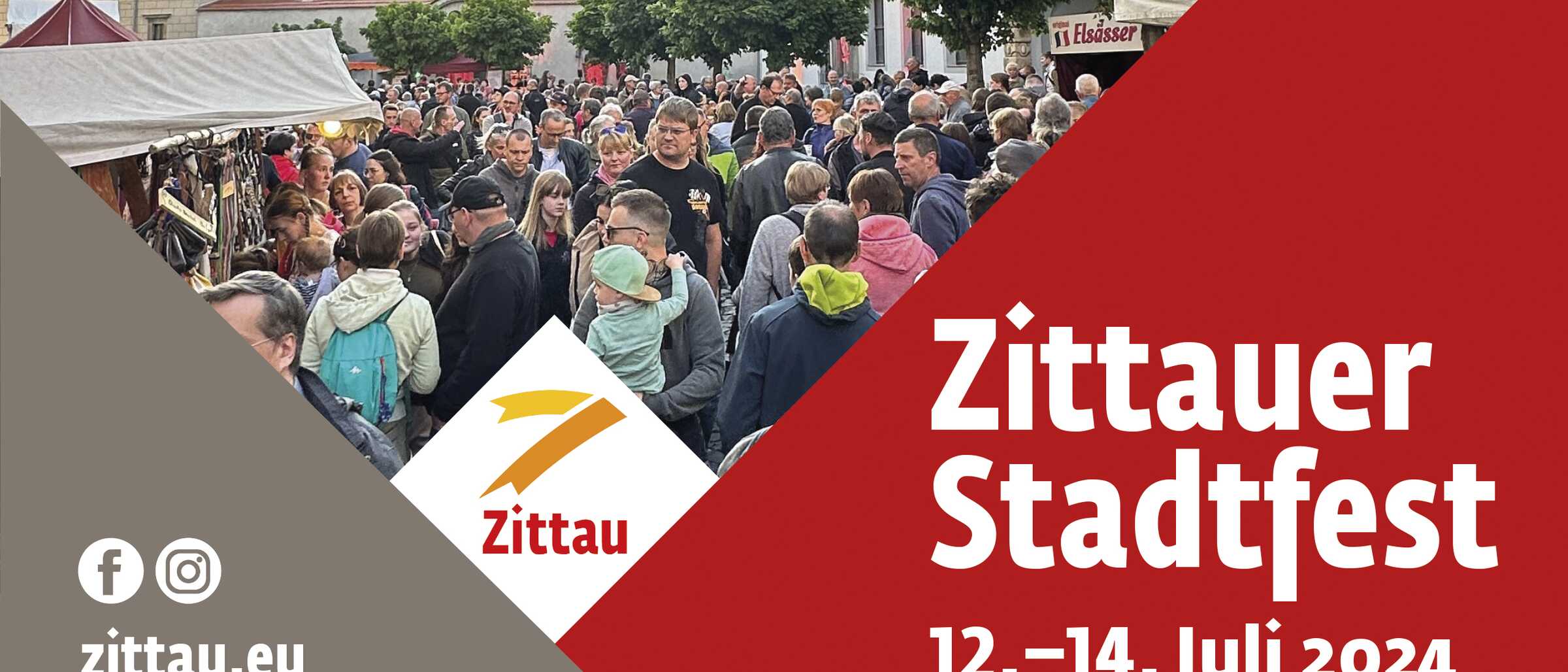 Zittauer Stadtfest vom 12.-14. Juni 2024