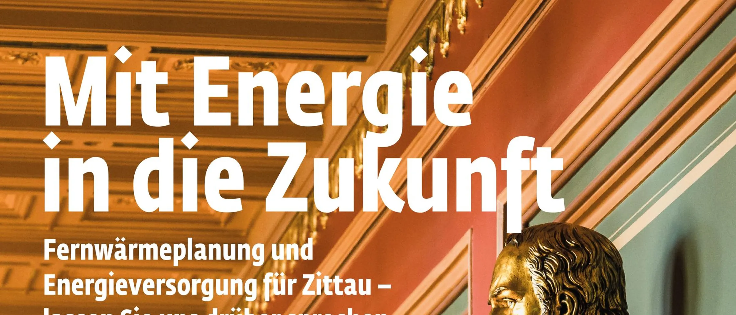 Veranstaltungsplakat zur Einwohnerversammlung am 15.11.25