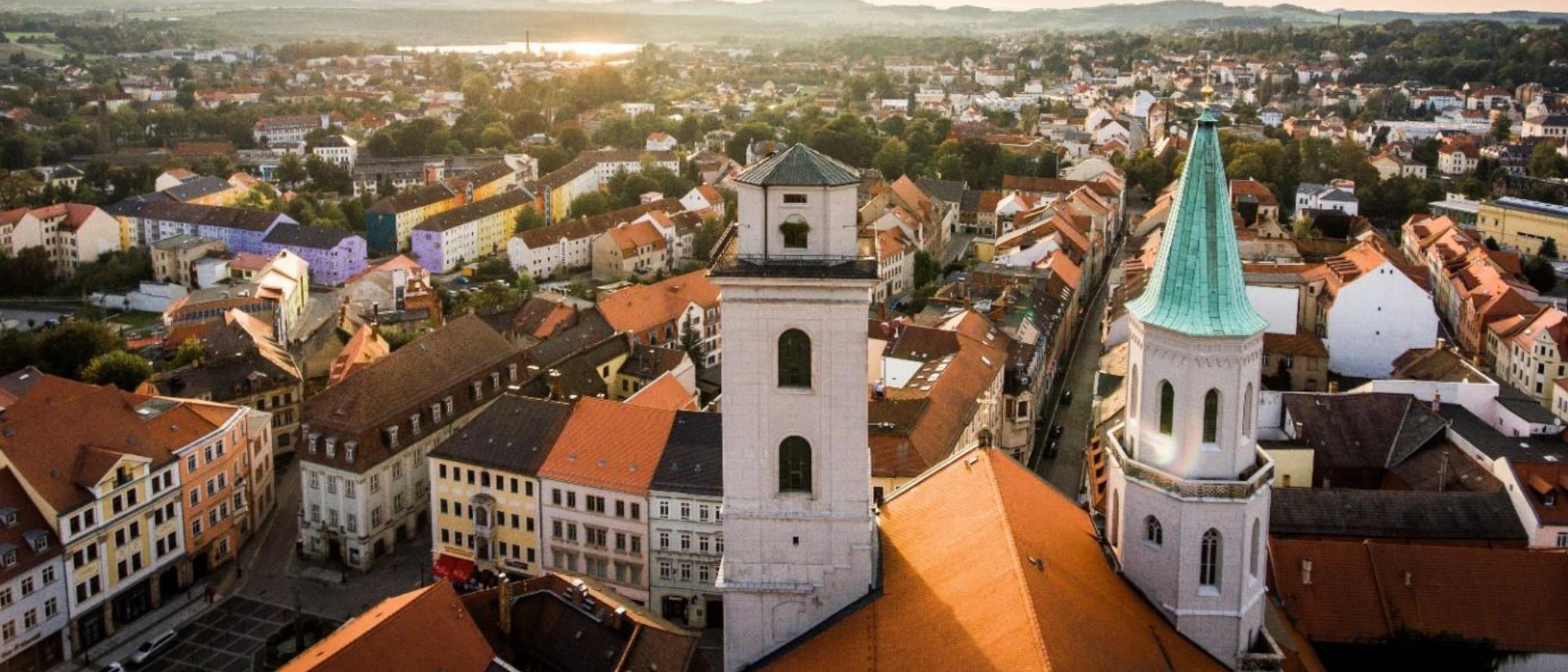 Zittau von oben