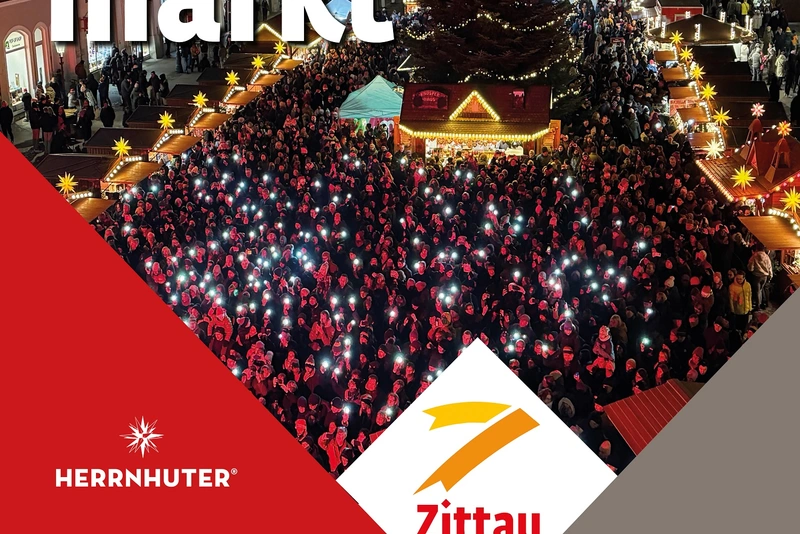 Zittauer Weihnachtsmarkt 6.-14.12.25 Quelle: Kai Grebasch