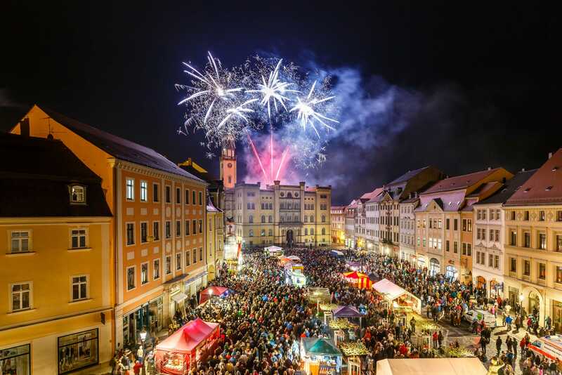Spectaculum Feuerwerk in Zittau